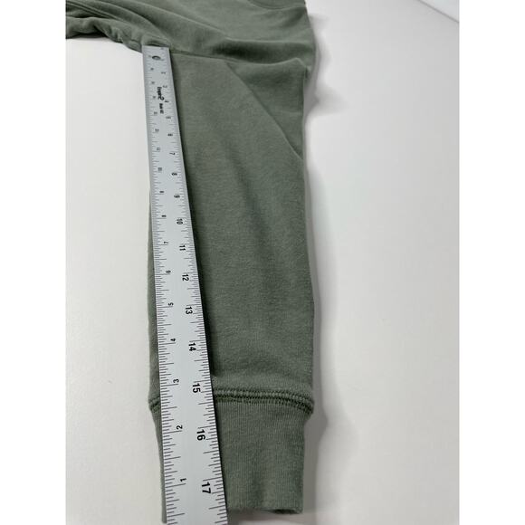 American Eagle Sweatshirt Ahh-Mazingly Soft Crewneck Knit Pullover Green XS - Picture 10 of 10